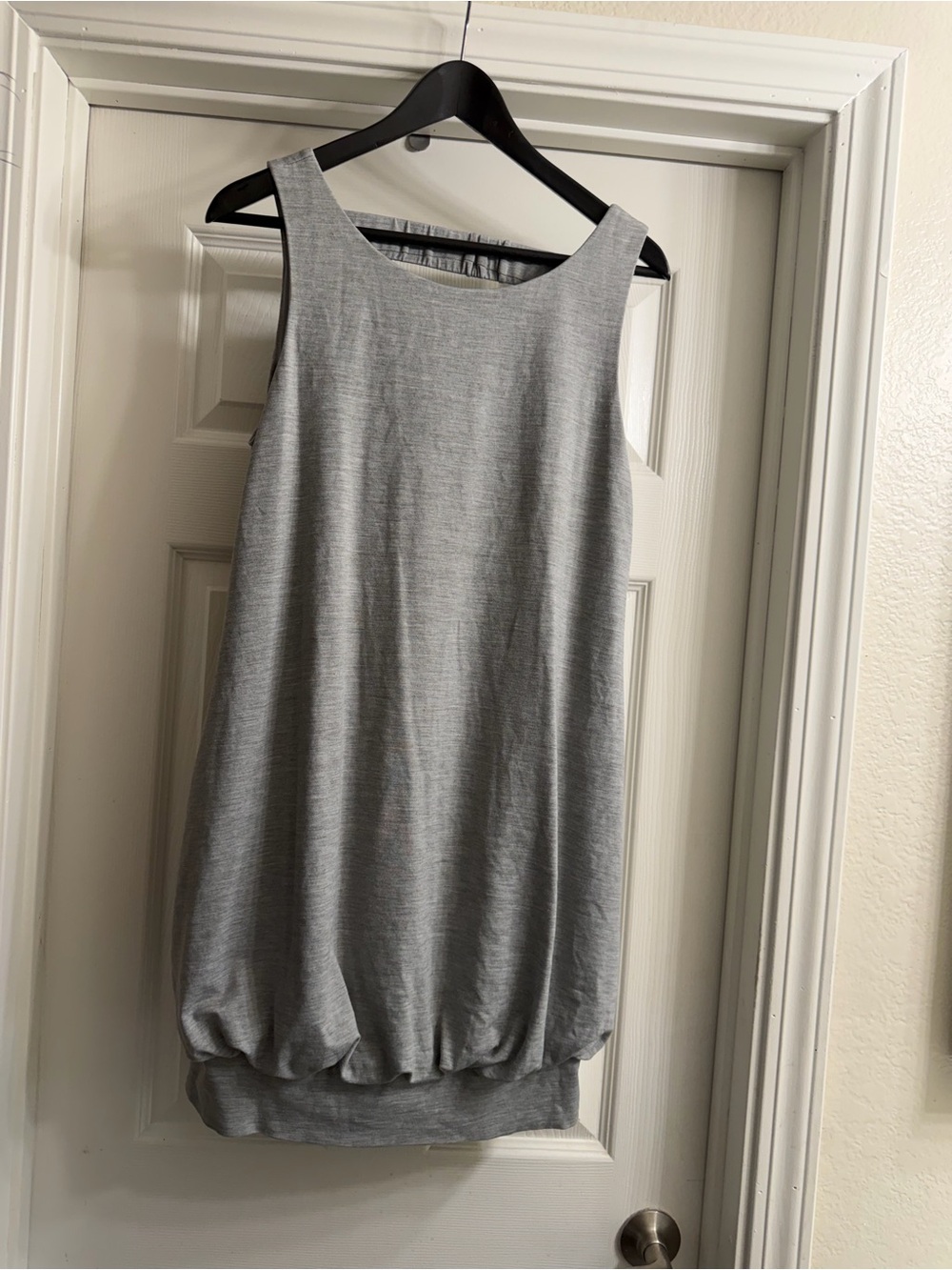 BCBG Max Azria Grey Tank Bubble Dress Sz M